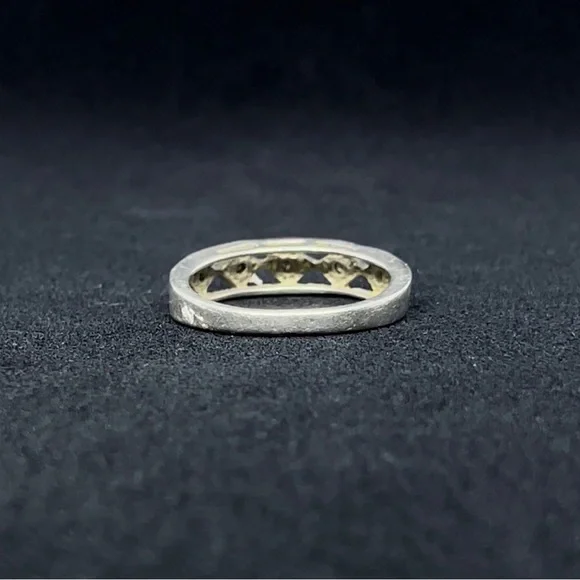 STERLING SILVER STONE RING - Picture 4 of 4